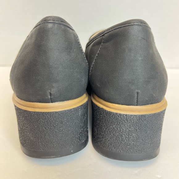 SOUL Naturalizer Nubuck Josie Platform Wedge Loafers Size 8M Superb Barely Worn - Picture 5 of 16